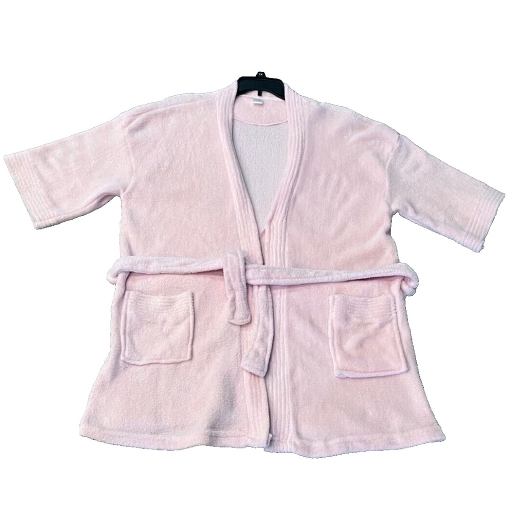 Women's Blue Star Pink Soft Comfy Fleece Robe OSFM